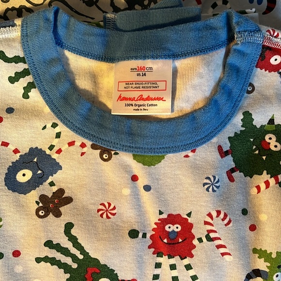 HANNA ANDERSSON Size:14 pajama set - Picture 2 of 6